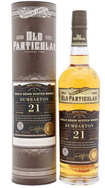 Dumbarton (silent) - Old Particular Single Cask 2000 21 year old Whisky