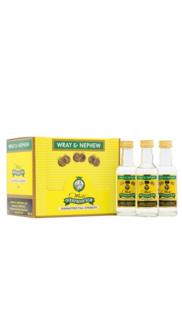 Wray & Nephew - White Overproof Rum Miniatures (12 x 5cl)