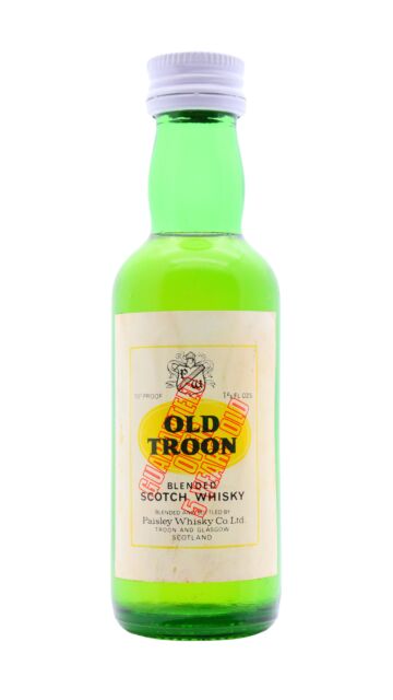 Old Troon - Blended Scotch Whisky Miniature