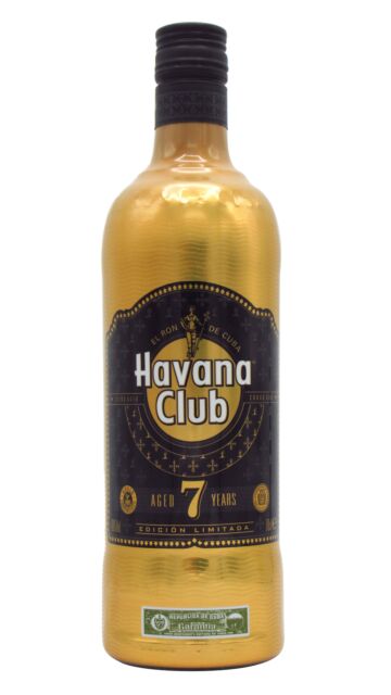 Havana Club - Edicion Limitada Gold Bottle Anejo 7 year old Rum