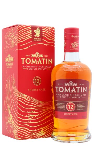 Tomatin - Sherry Cask Matured Highland Single Malt Scotch 12 year old Whisky