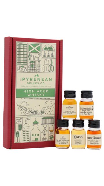 The Pyrenean Drinks Co. - High Aged Whisky Tasting Set (5 x 3cl)