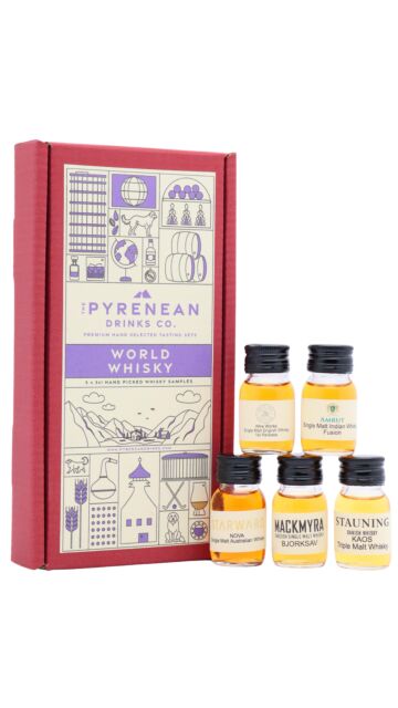 The Pyrenean Drinks Co. - World Whisky Tasting Set (5 x 3cl)