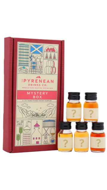 The Pyrenean Drinks Co. - Mystery Box Whisky Tasting Set (5 x 3cl)