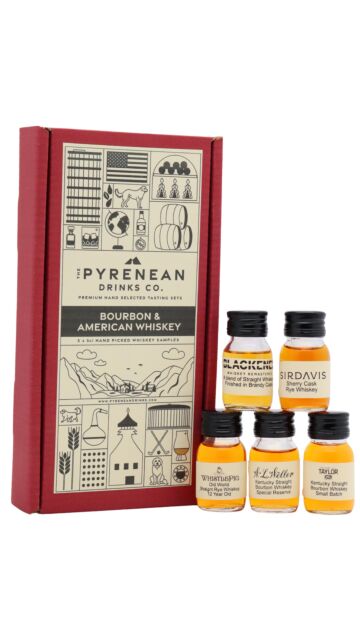 The Pyrenean Drinks Co. - Bourbon & American Whiskey Tasting Set (5 x 3cl)
