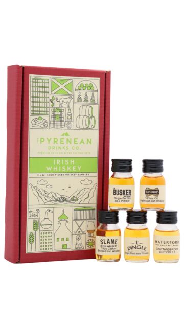 The Pyrenean Drinks Co. - Irish Whiskey Tasting Set (5 x 3cl)