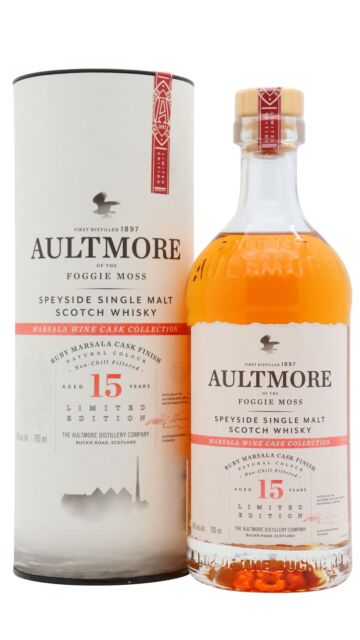Aultmore - Ruby Marsala Cask Single Malt Scotch 2007 15 year old Whisky