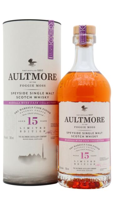Aultmore - Dry Marsala Cask Single Malt Scotch 2007 15 year old Whisky