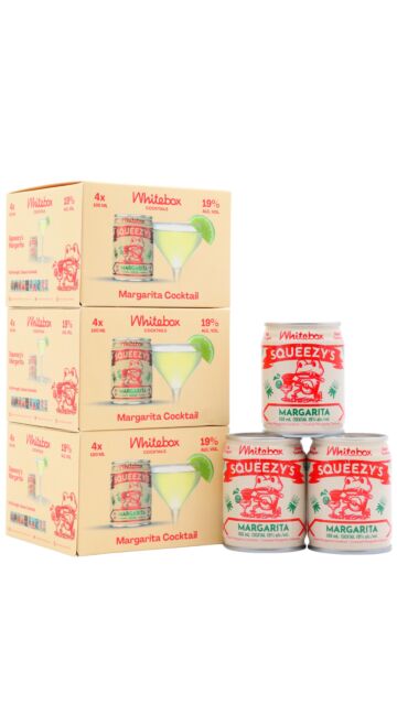 Whitebox - Squeezy's Margarita Cocktail (12 x 100ml)