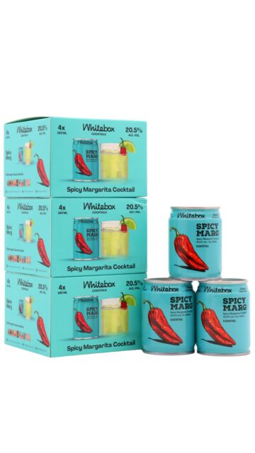 Whitebox - Spicy Marg (Spicy Margarita) Cocktail (12 x 100ml)