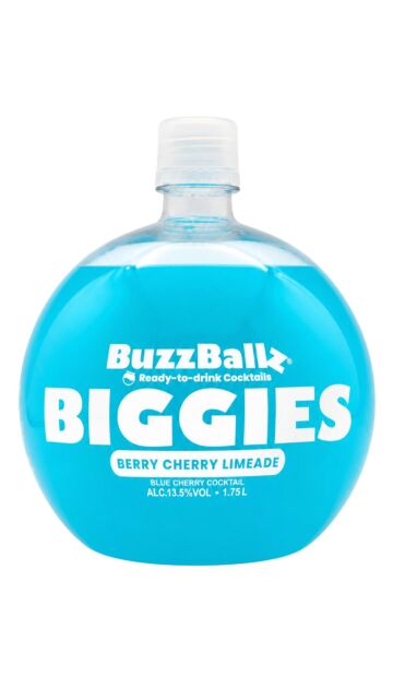 BuzzBallz - Berry Cherry Limeade Biggie Cocktail (1.75 Litre Magnum)