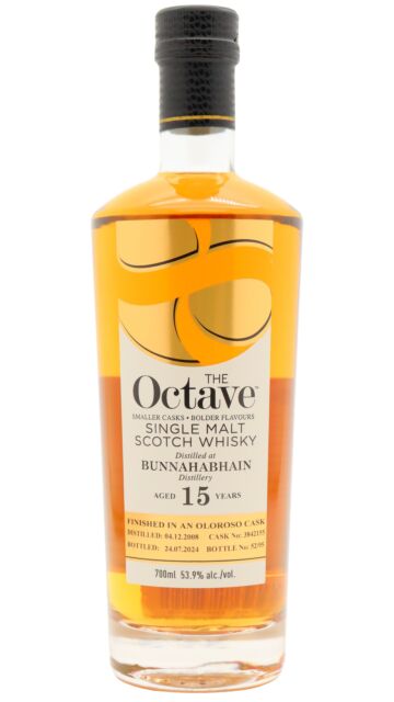 Bunnahabhain - The Octave Single Oloroso Sherry Cask #3842155 2008 15 year old Whisky