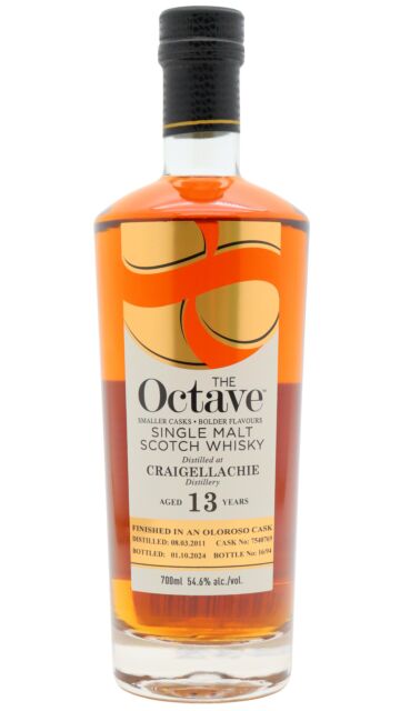 Craigellachie - The Octave Single Oloroso Sherry Cask #7540769 2011 13 year old Whisky