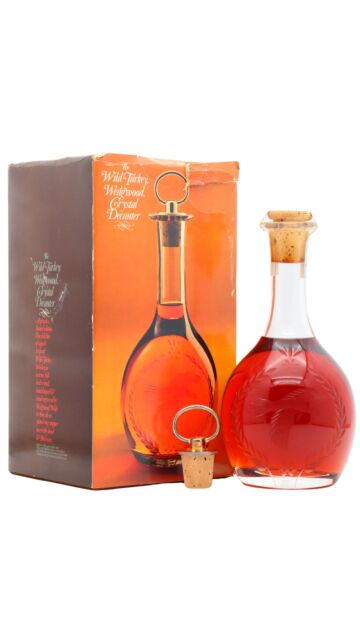 Wild Turkey - Wedgwood Crystal Decanter 101 Kentucky Straight Bourbon Whiskey