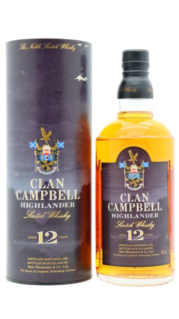 Clan Campbell - Highlander Scotch 12 year old Whisky