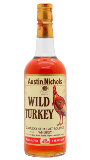 Wild Turkey - 101 Kentucky Straight Bourbon 8 year old Whiskey (Old Bottling)