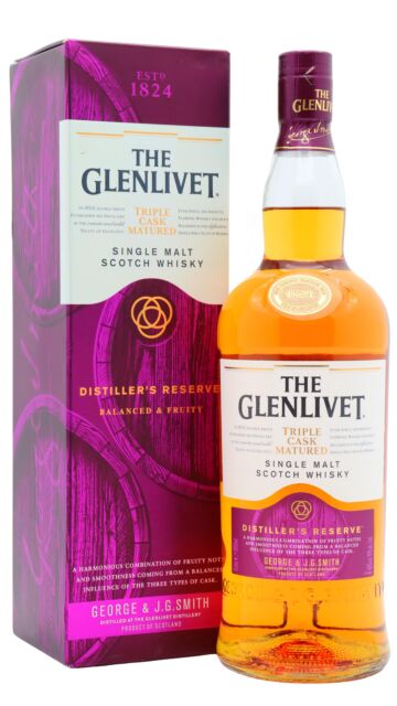 Glenlivet - Distiller's Reserve Triple Cask Matured Single Malt Scotch Whisky (1 Litre)