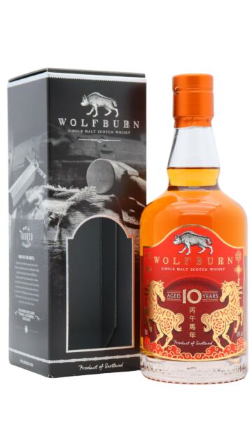 Wolfburn -  2026 Lunar New Year - Year Of The Horse Single Malt Scotch 10 year old Whisky