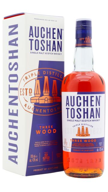Auchentoshan - Three Wood Lowland Single Malt Scotch Whisky