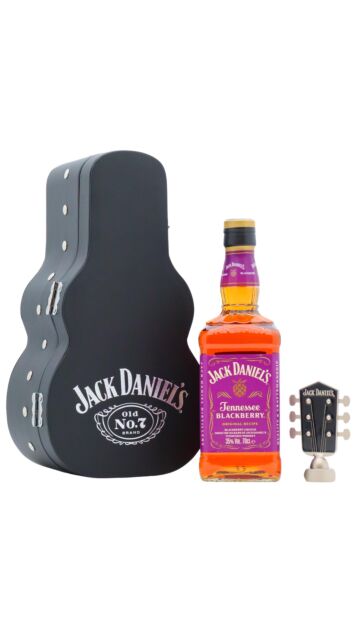 Jack Daniel's - Tennessee Blackberry Whiskey Liqueur Guitar Case