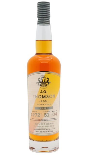 J.G. Thomson - Batch 04 Blended Grain Scotch 1972 51 year old Whisky