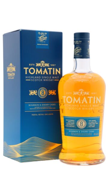 Tomatin - Single Malt Scotch 8 year old Whisky (1 Litre)