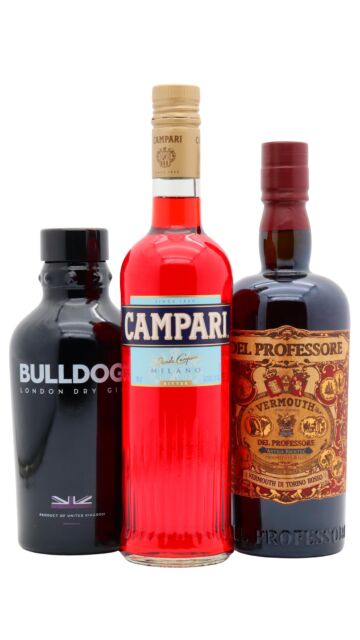 Bulldog - London Dry Gin (Negroni Cocktail Bundle)