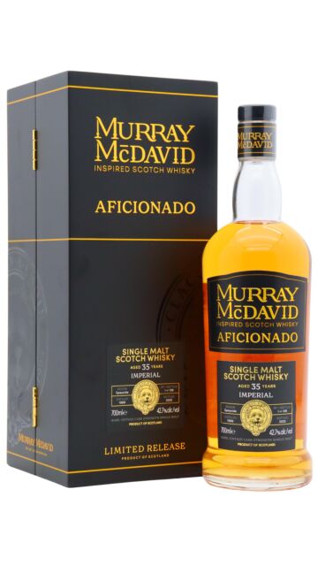 Imperial (silent) - Murray McDavid Aficionado Single Bourbon Cask #182 1989 35 year old Whisky