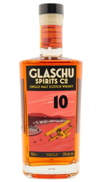 Tobermory - Glaschu  Heavily Peated Oloroso Sherry Cask Single Malt Scotch 2014 10 year old Whisky