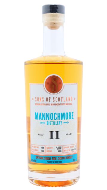 Mannochmore - Stirling Distillery - Sons Of Scotland Single Oloroso Sherry Cask #4694 2014 11 year old Whisky