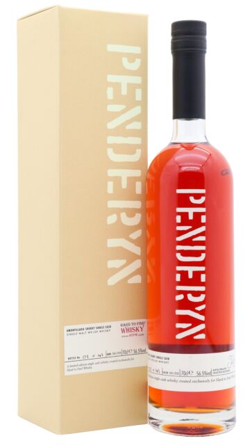 Penderyn - HTFW Exclusive - Amontillado Sherry Single Cask #2681/2020 Whisky