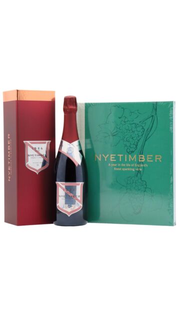 Nyetimber - Prestige Cuvee 1086 Rosé English 2013 Sparkling Wine (Includes Nyetimber Hardback Book)