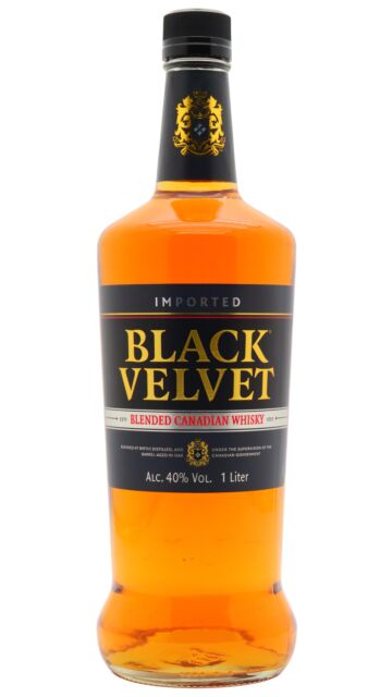 Black Velvet - Blended Canadian Whisky (1 Litre)