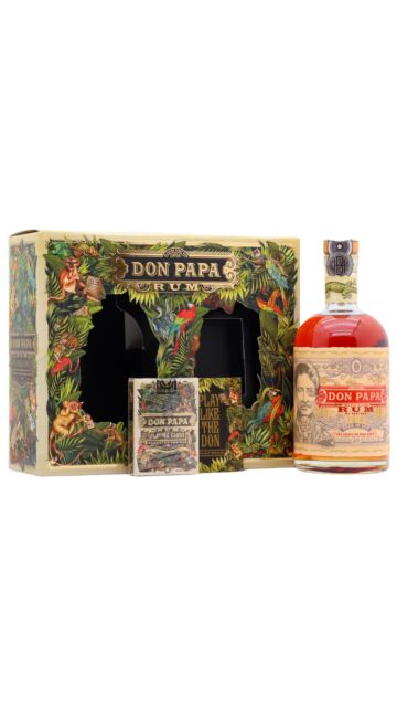 Don Papa - Single Island Filipino 7 year old Rum Playing Cards Gift Pack