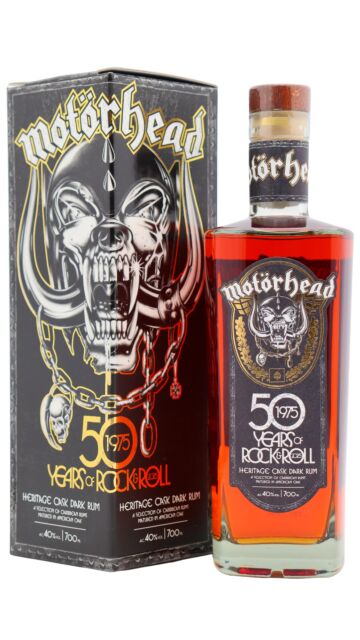Motorhead - 50 Years Of Rock & Roll Heritage Cask Dark Rum