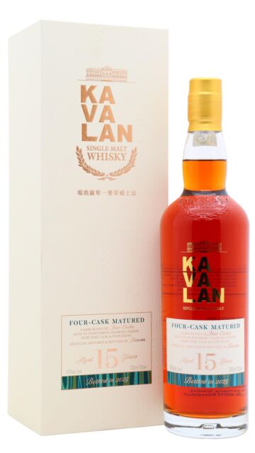 Kavalan - 2025 Edition Single Malt Taiwanese 15 year old Whisky
