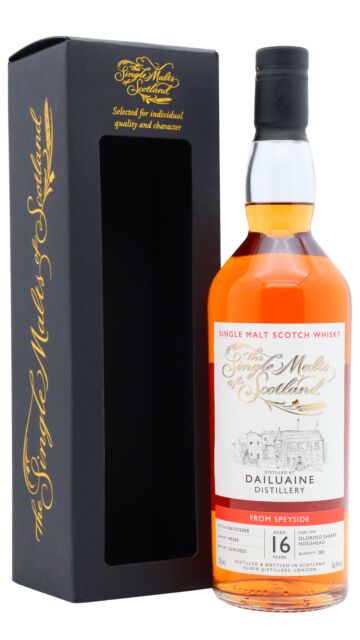 Dailuaine - Single Malts Of Scotland Single Oloroso Sherry Cask #40240 2008 16 year old Whisky