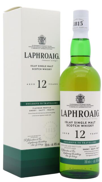 Laphroaig - Islay Single Malt Scotch 12 year old Whisky