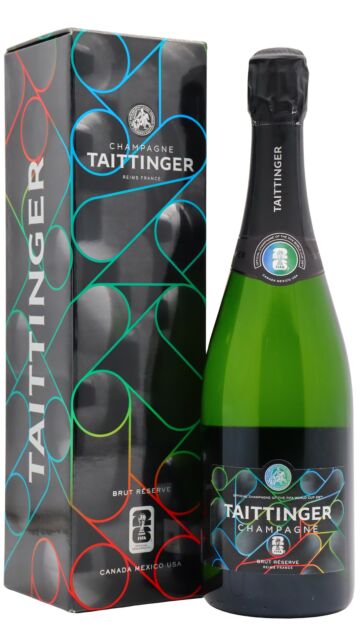 Taittinger - World Cup 2026 Limited Edition Brut Reserve NV Champagne (Gift Box)