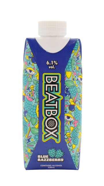 Beatbox - Blue Razzberry Cocktail