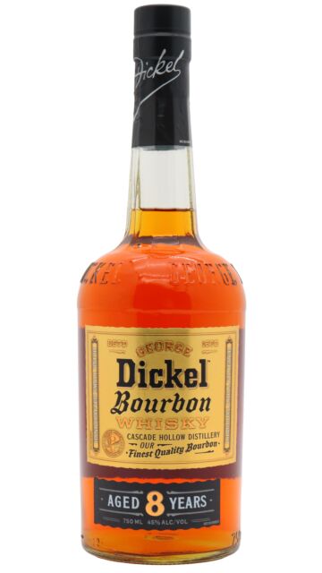 George Dickel - Handcrafted Small Batch Bourbon 8 year old Whiskey