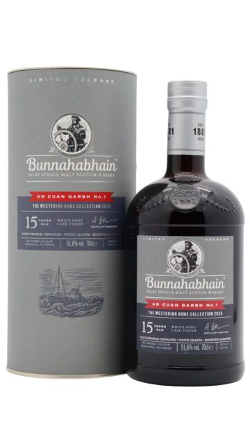 Bunnahabhain - An Cuan Garbh No. 1 White Port Cask Finish Single Malt Scotch 15 year old Whisky