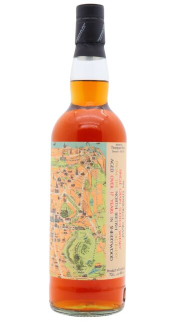 North British - Thompson Bros 'An Ednburgh Dram' Single Grain Scotch 2008 17 year old Whisky