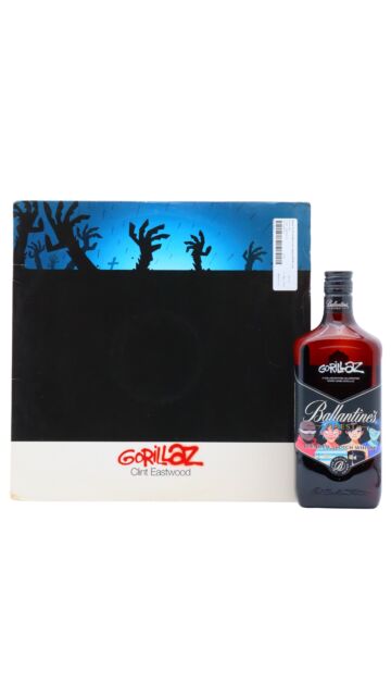 Ballantines - True Music Icons - Gorillaz Edition Blended Scotch Whisky (Includes Gorillaz Clint Eastwood 12" Vinyl)