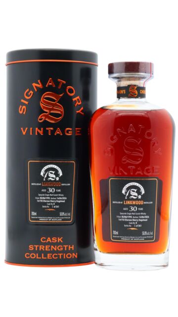 Linkwood - Signatory Vintage Symington's Choice Single Sherry Cask #8 1995 30 year old Whisky