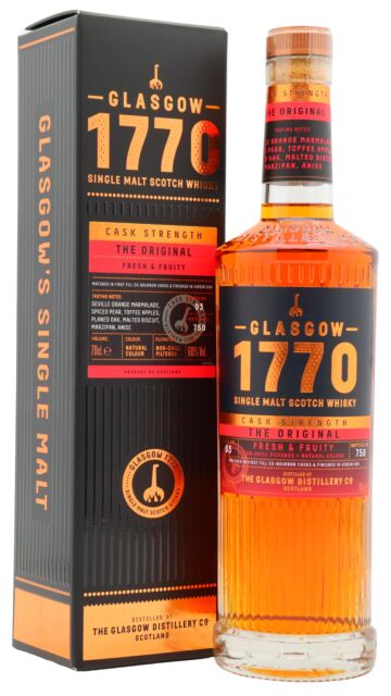 Glasgow 1770 - Original Cask Strength Batch #3 Single Malt Scotch Whisky