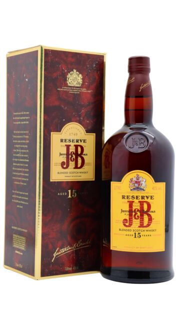 J&B - Rare Reserve Blended Scotch 15 year old Whisky (1 Litre)