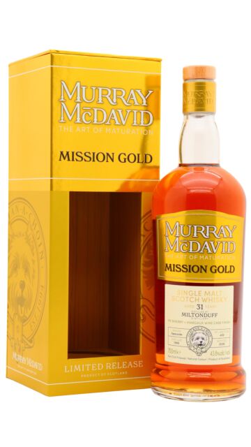 Miltonduff - Murray McDavid Mission Gold Series Single Malt Scotch 1995 31 year old Whisky