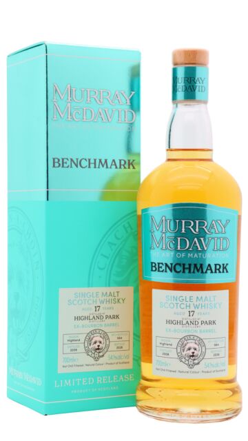 Highland Park - Murray McDavid Benchmark Ex-Bourbon Single Malt Scotch 2008 17 year old Whisky