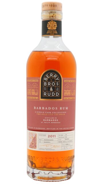 Foursquare - Berry Bros & Rudd The Auld And The Bold Single Cask #22 Barbados 2011 14 year old Rum